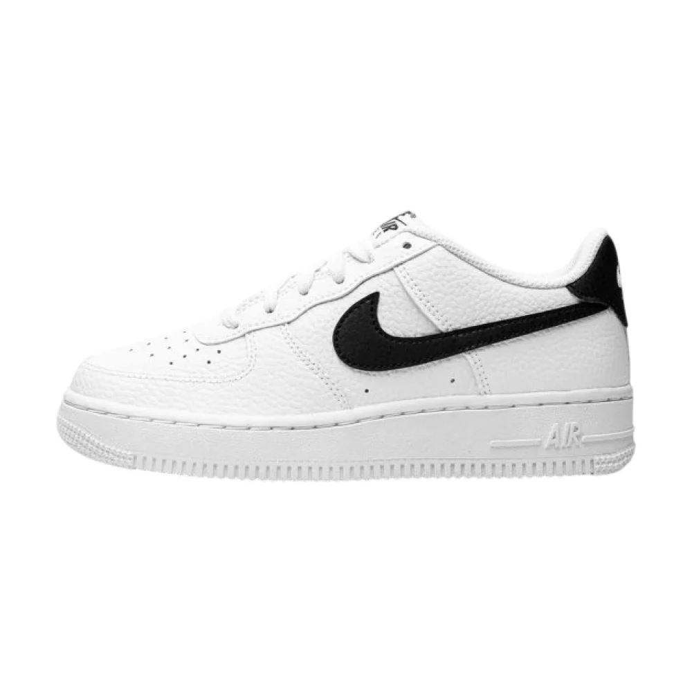 Bota Nike Air Force 1 Low White Black (GS)