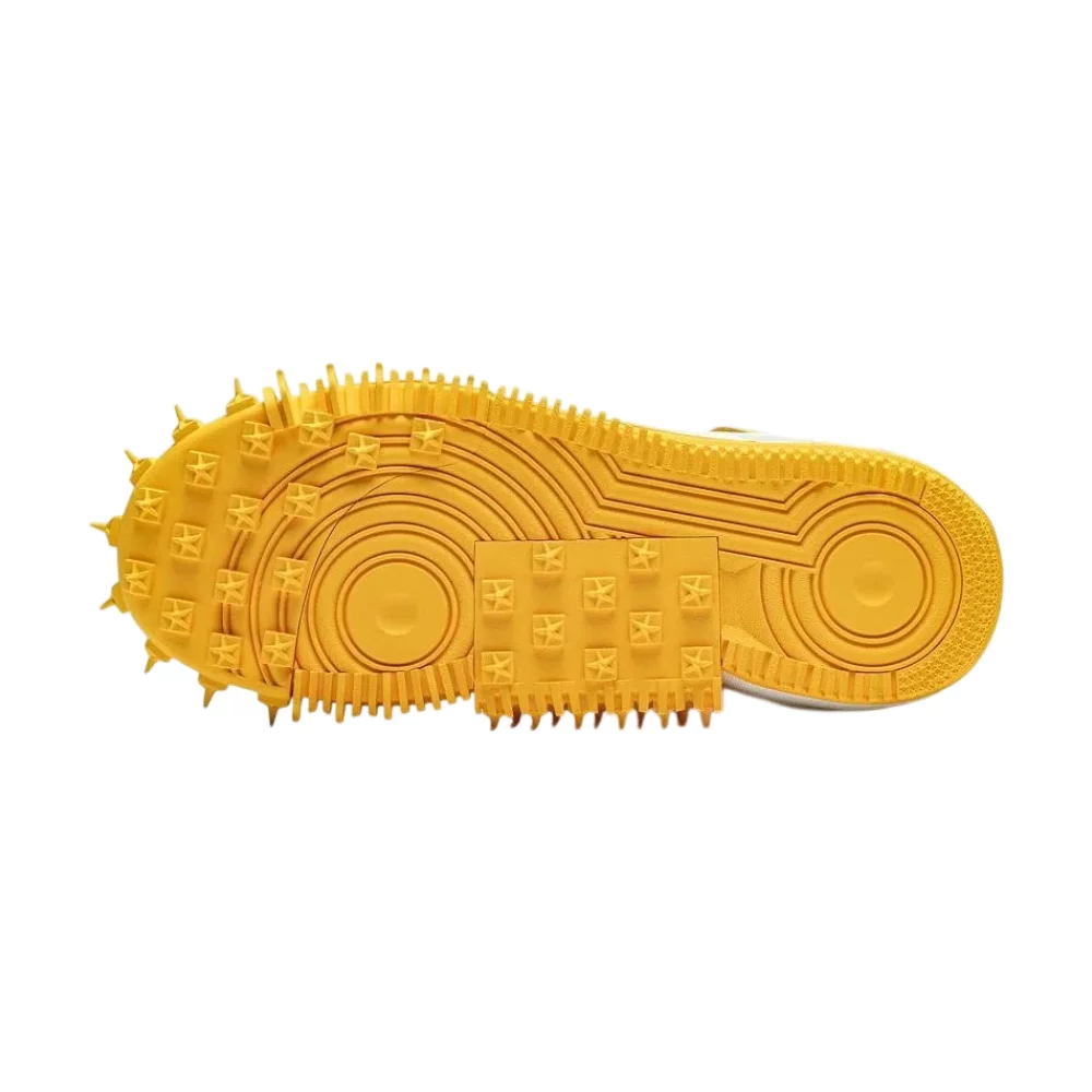 Bota Nike Air Force 1 Mid SP Off-White Varsity Maize