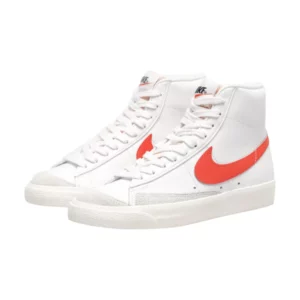 Bota Nike Blazer Mid 77 White Picante Red (GS)