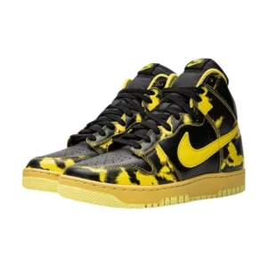 Bota Nike Dunk High 1985 SP Yellow Acid Wash