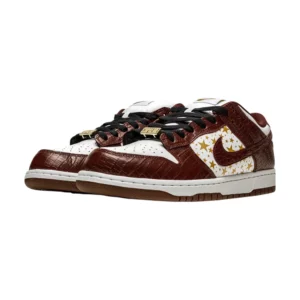 Bota Nike SB Dunk Low Supreme Stars Barkroot Brown (2021)