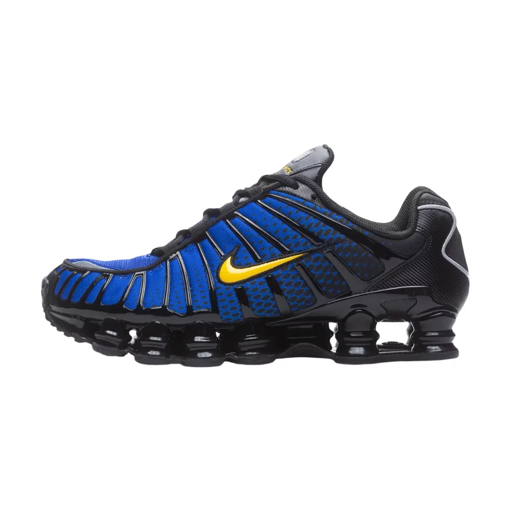 Bota Nike Shox TL Black Lyon Blue Varsity Maize