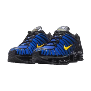 Bota Nike Shox TL Black Lyon Blue Varsity Maize