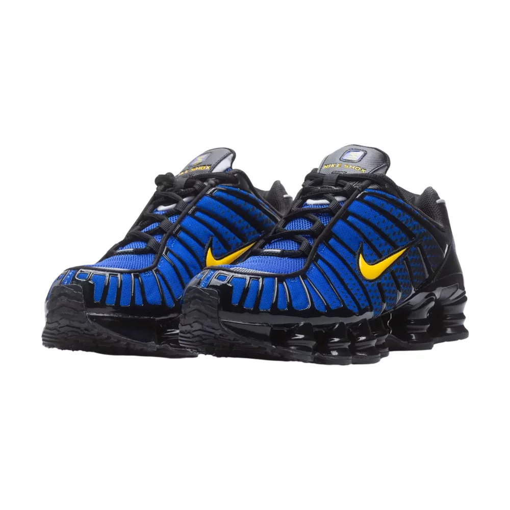 Bota Nike Shox TL Black Lyon Blue Varsity Maize