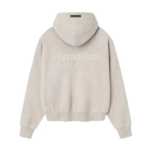 Bota Fear of God Essentials Classic Hoodie Heather Stone