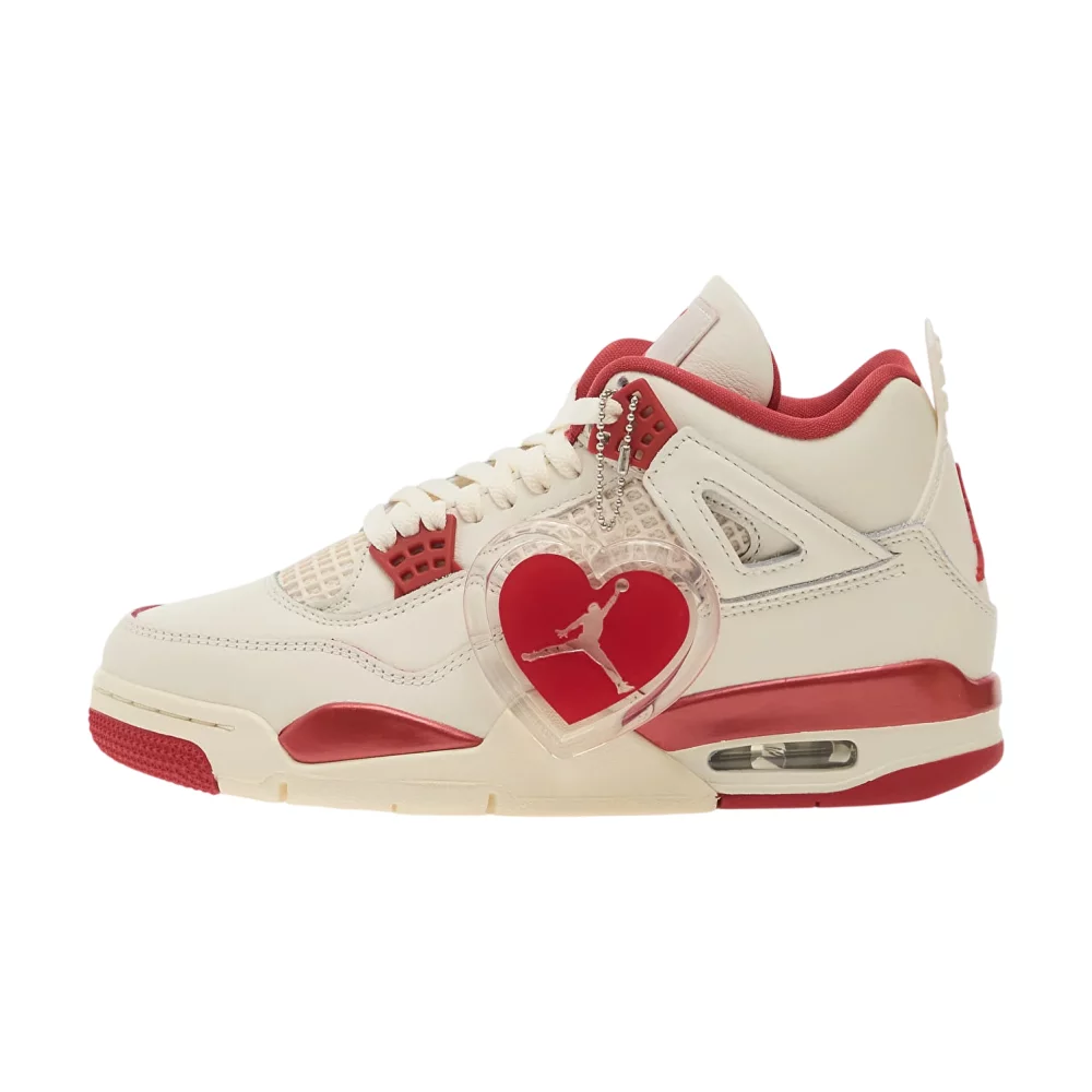 Bota Jordan 4 Retro Valentine's Day Sierra Red (Women's)