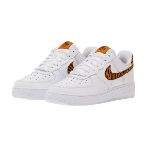 Bota Nike Air Force 1 Low '07 White Black Monarch (Women's)