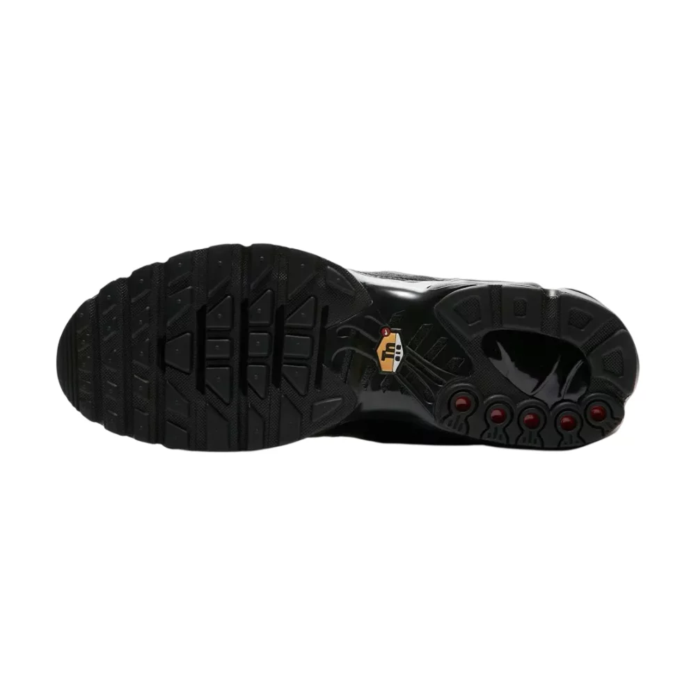 Bota Nike Air Max Plus Triple Black Leather
