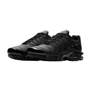Bota Nike Air Max Plus Triple Black Leather