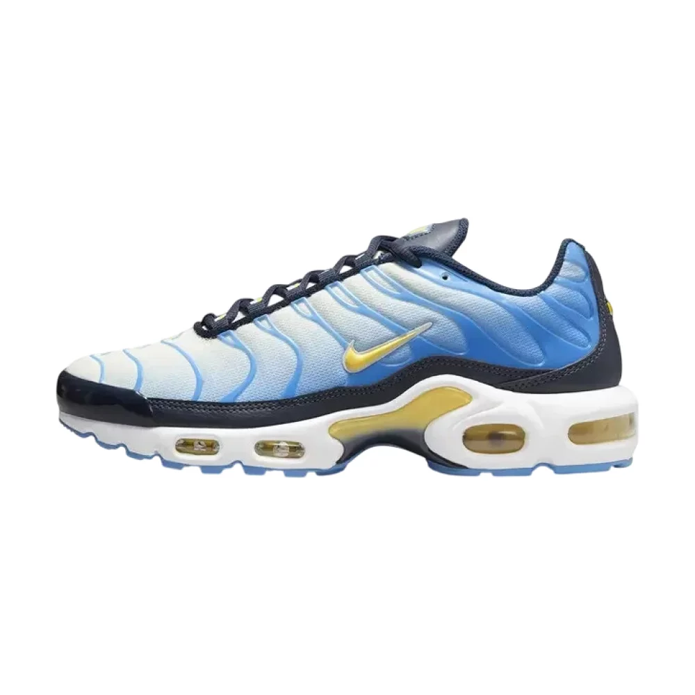 Bota Nike Air Max Plus University Blue Topaz Gold (Women's)