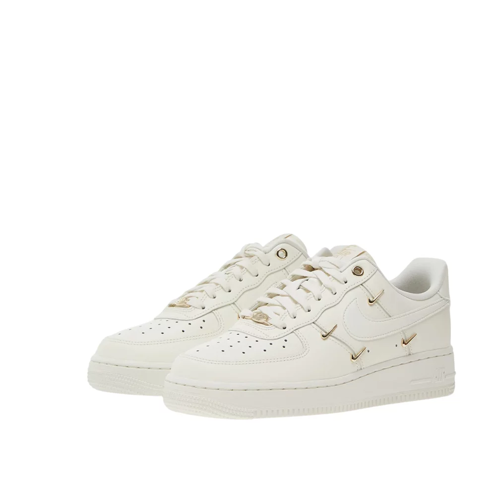 Bota Nike Air Force 1 '07 LX CN Sail Gold Mini Swooshes (Women's)