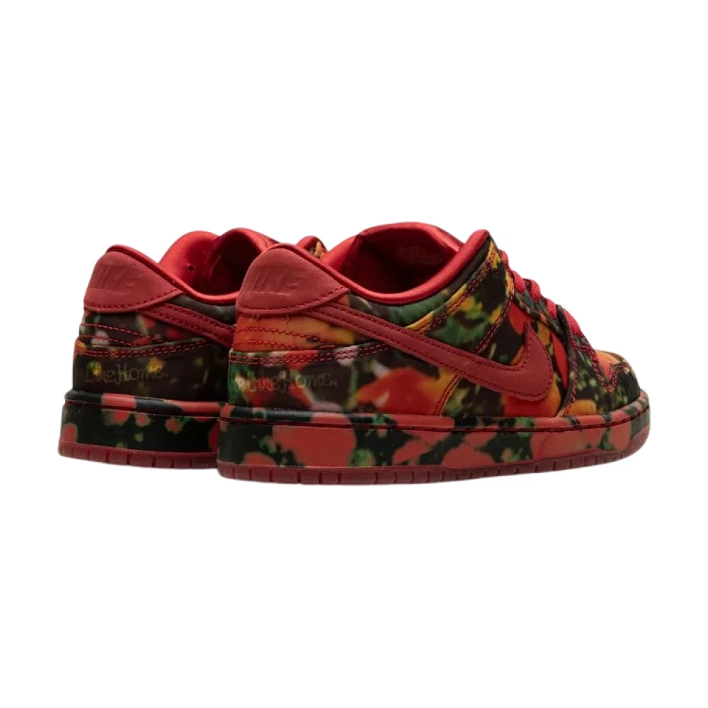 Bota Nike SB Dunk Low The Wizard of Oz Poppy Field