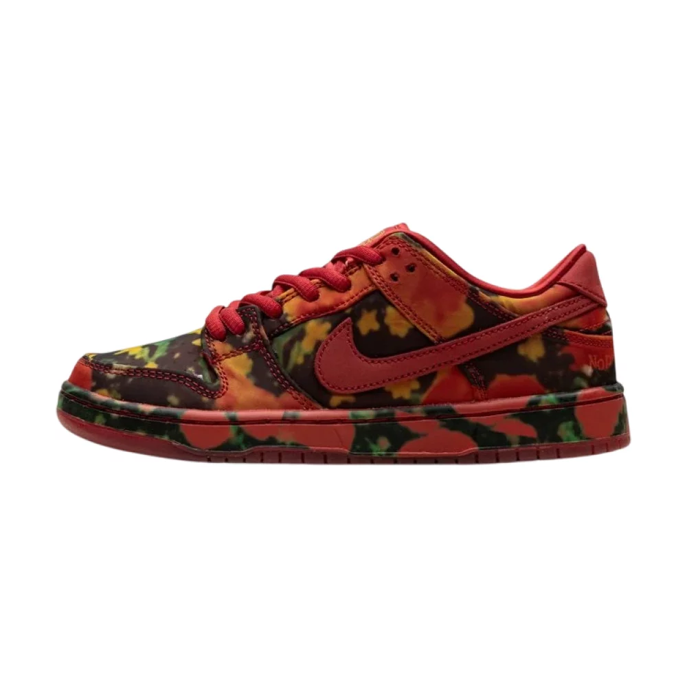 Bota Nike SB Dunk Low The Wizard of Oz Poppy Field