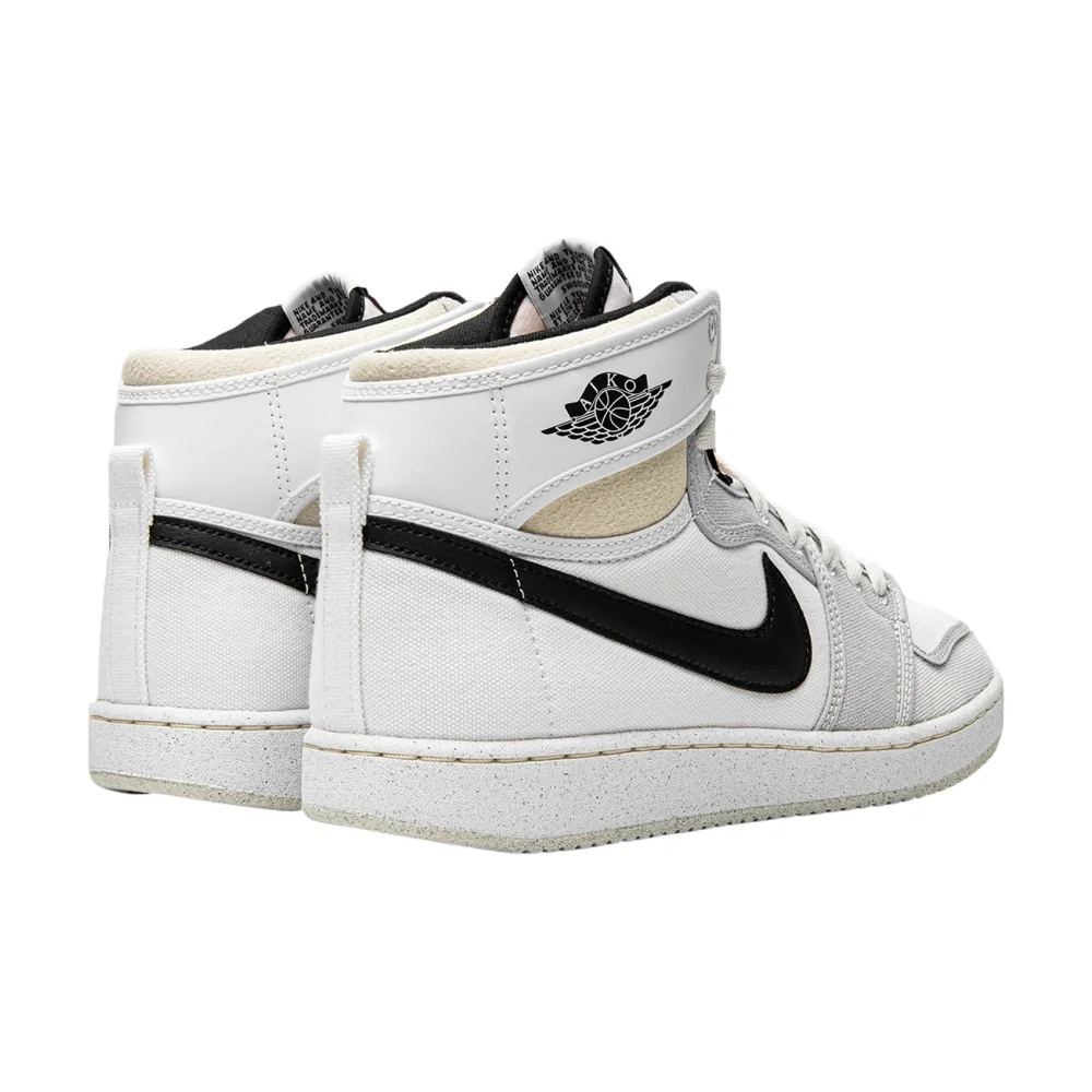 Bota Jordan 1 Retro AJKO White Black Grey Fog