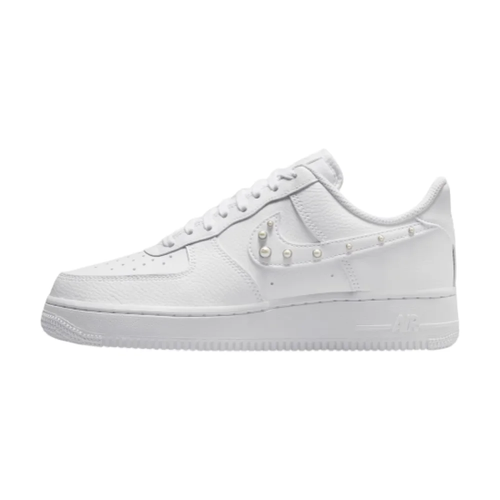 Bota Nike Air Force 1 Low '07 White Pearl Swoosh (Women's)