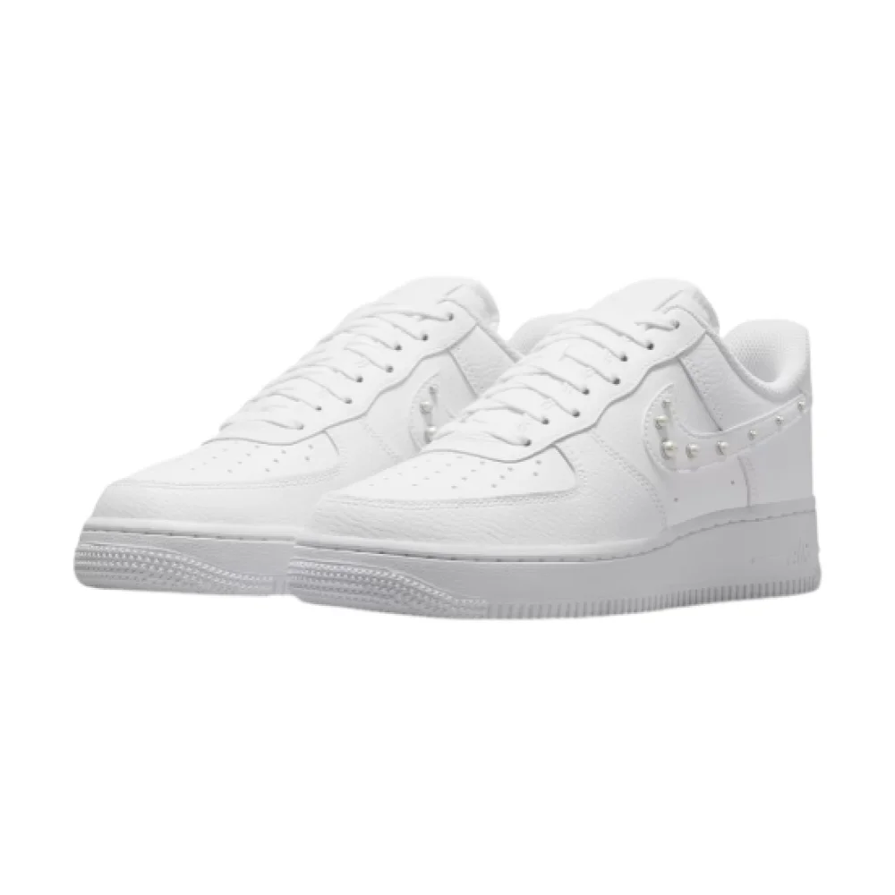 Bota Nike Air Force 1 Low '07 White Pearl Swoosh (Women's)