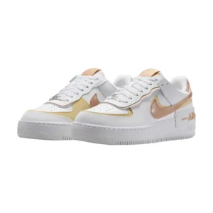 Bota Nike Air Force 1 Low Shadow White Team Gold Rattan (Women's)
