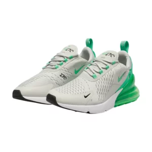 Bota Nike Air Max 270 Light Silver Green Shock