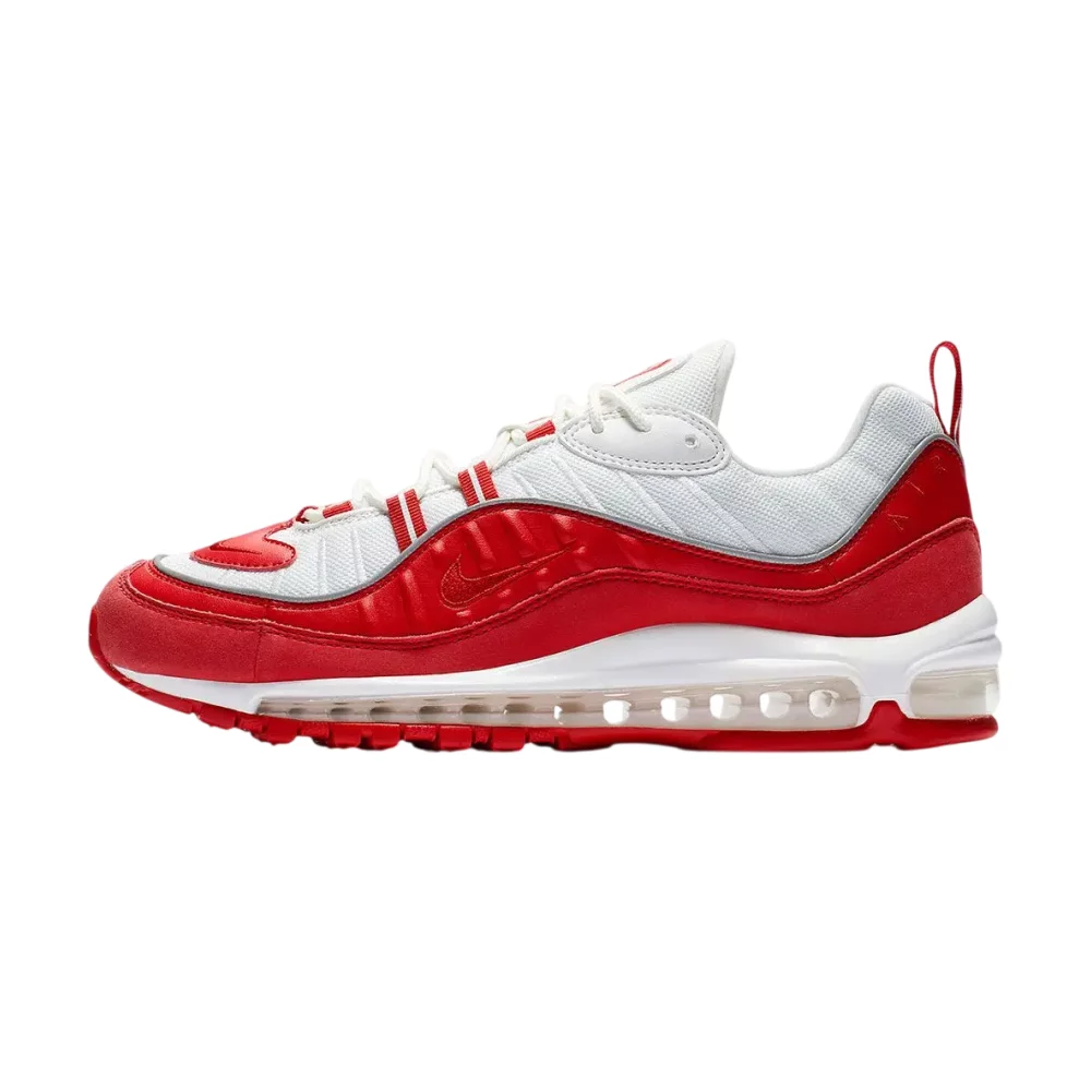 Bota Nike Air Max 98 University Red White