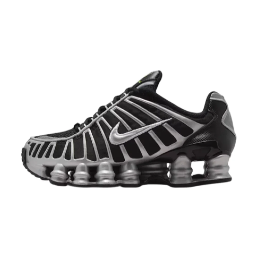 Bota Nike Shox TL Black Volt Metallic Silver (GS)