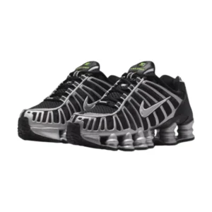 Bota Nike Shox TL Black Volt Metallic Silver (GS)