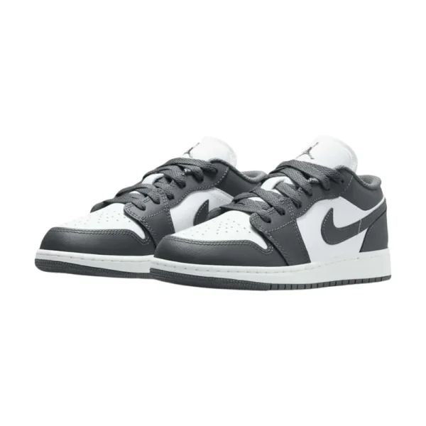 Jordan 1 Low Grey White (GS)