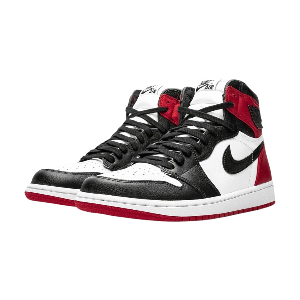 Bota Jordan 1 Retro High Satin Black Toe (Women's)
