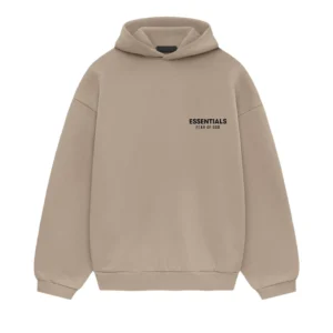 Bota Fear of God Essentials Fleece Hoodie II Desert Sand