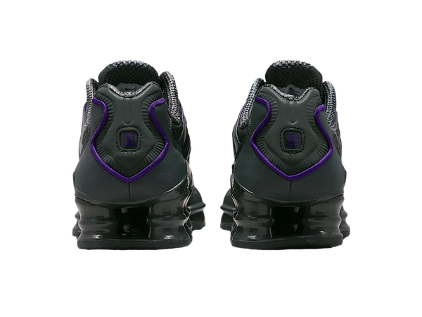 Bota Nike Shox TL Dark Smoke Grey Court Purple (GS)