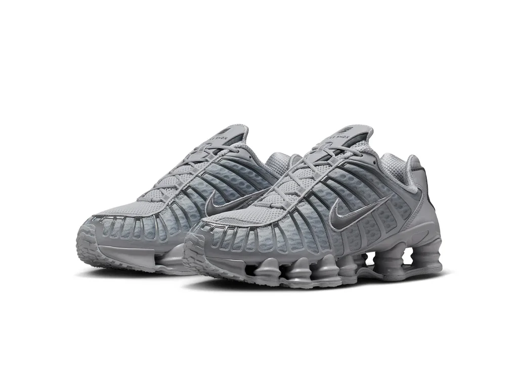 Bota Nike Shox TL Wolf Grey Iron Grey