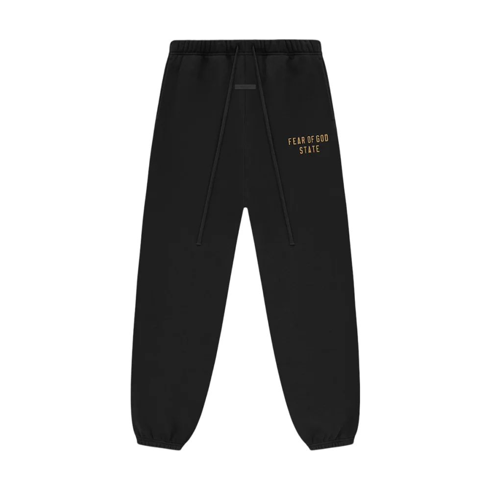 Bota Fear of God Essentials Fleece Essential Sweatpant Black