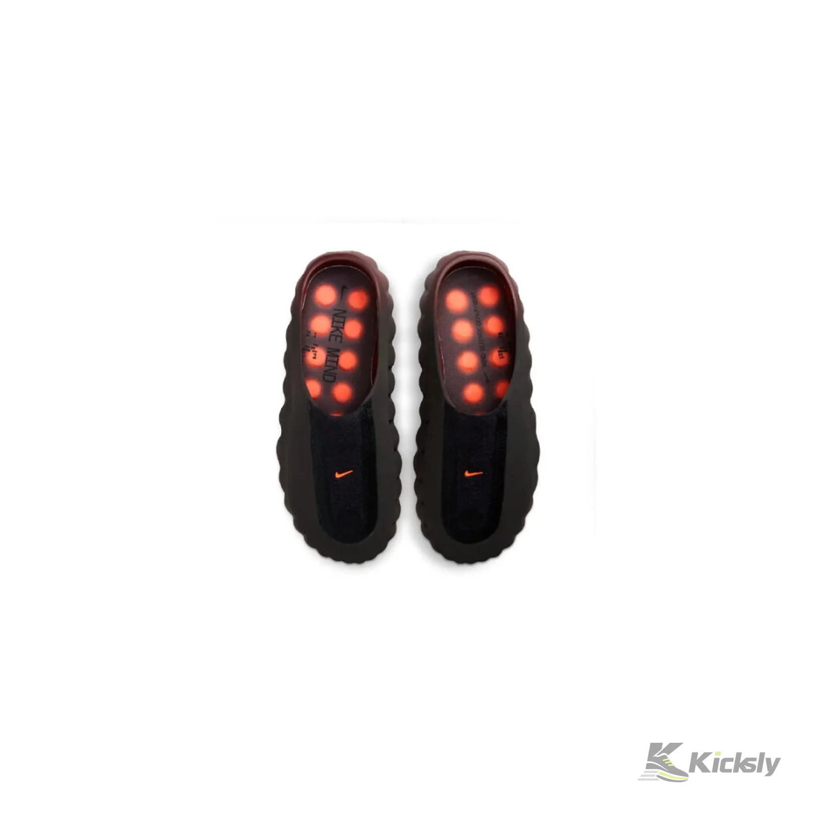 Bota Nike Mind 001 Flyknit Slide Bronze Eclipse Total Orange