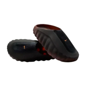 Bota Nike Mind 001 Flyknit Slide Bronze Eclipse Total Orange
