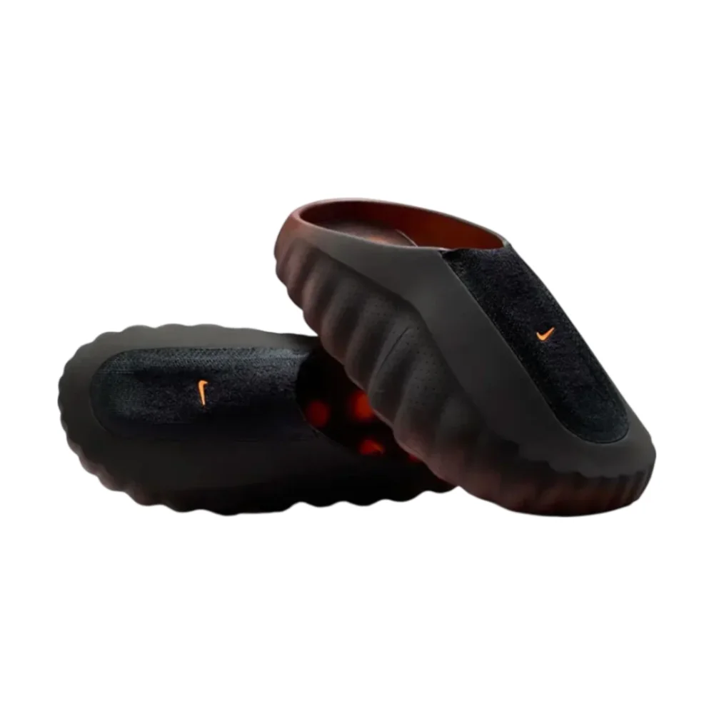 Bota Nike Mind 001 Flyknit Slide Bronze Eclipse Total Orange