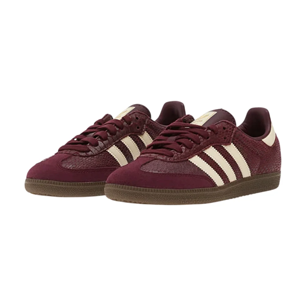 Bota adidas Samba OG Maroon Gold Metallic W