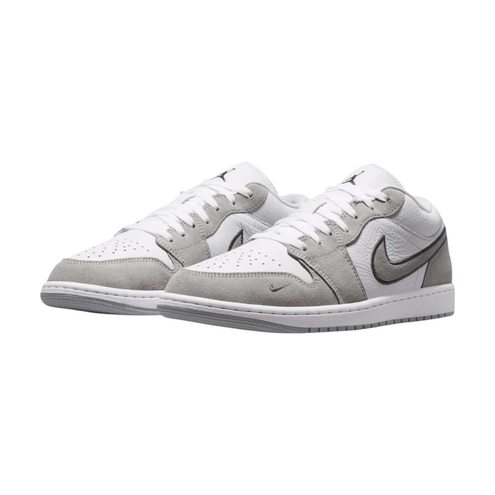 Bota Air Jordan 1 Low SE White Iron Grey