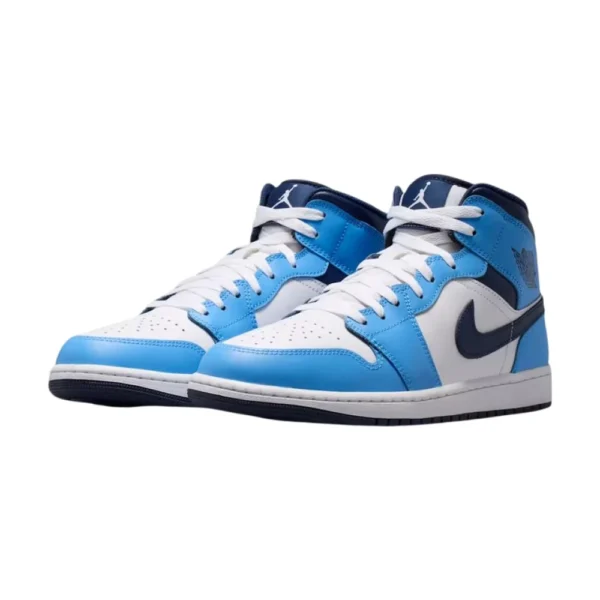 Air Jordan 1 Mid University Blue Midnight Navy