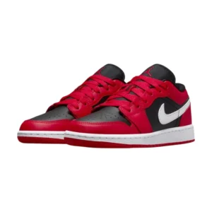 Bota Jordan 1 Low Black Very Berry (GS)