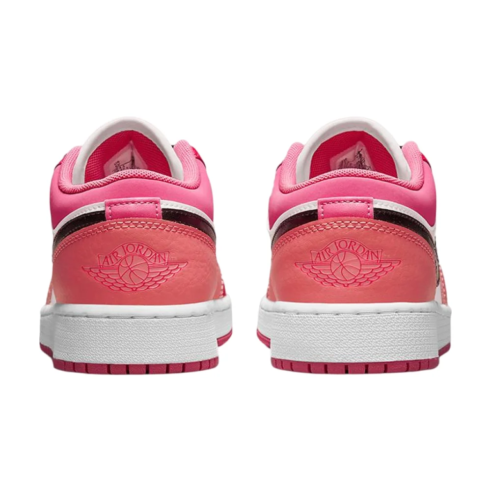 Bota Jordan 1 Low Pink Red (GS)