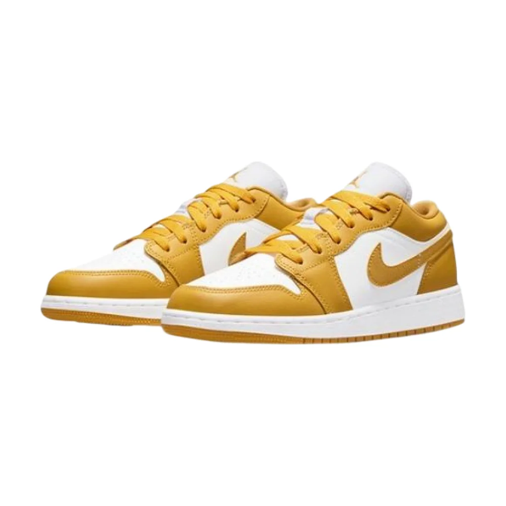 Bota Jordan 1 Low White Pollen (GS)