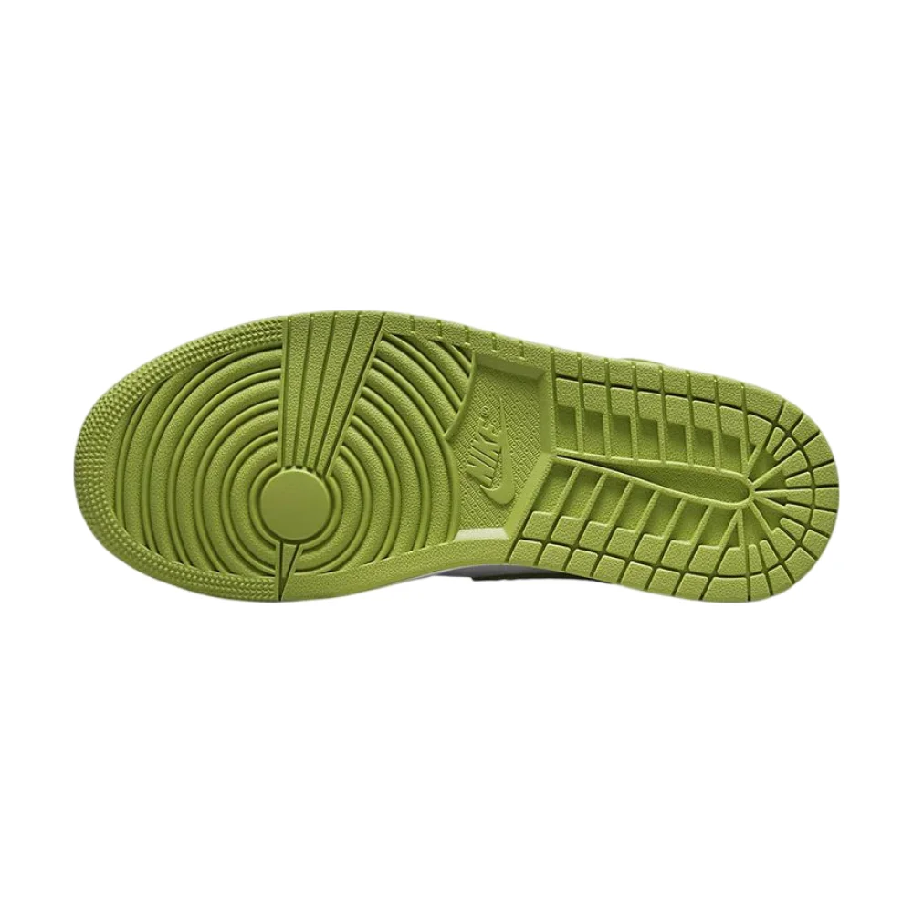 Bota Jordan 1 Mid Green Python (Women's)