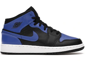 Bota Jordan 1 Mid Hyper Royal (GS)