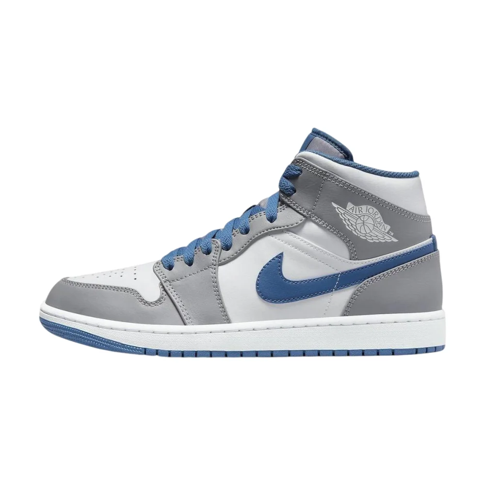 Bota Jordan 1 Mid True Blue