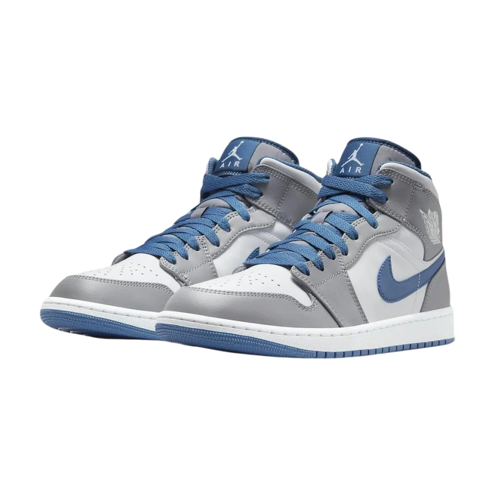 Bota Jordan 1 Mid True Blue
