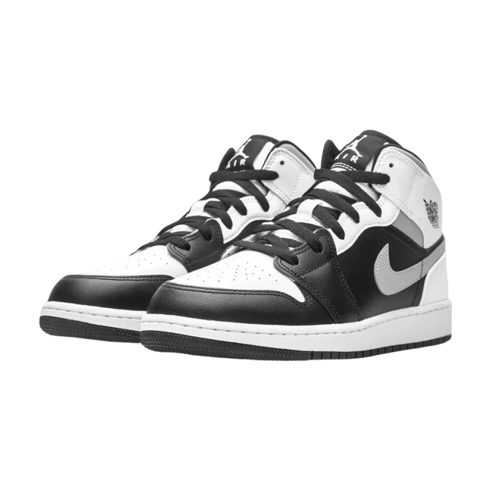 Bota Jordan 1 Mid White Shadow