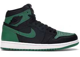 Bota Jordan 1 Retro High Pine Green Black