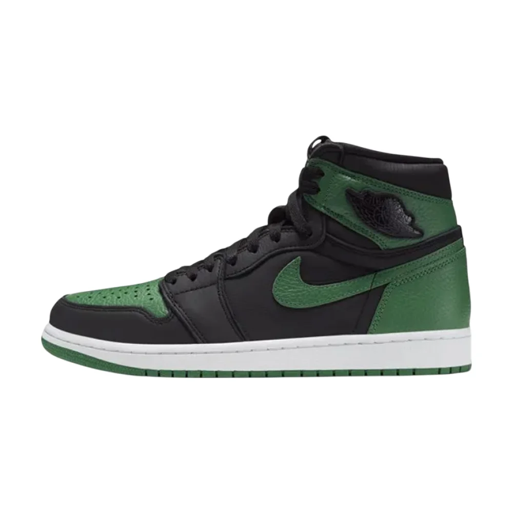 Bota Jordan 1 Retro High Pine Green Black (GS)