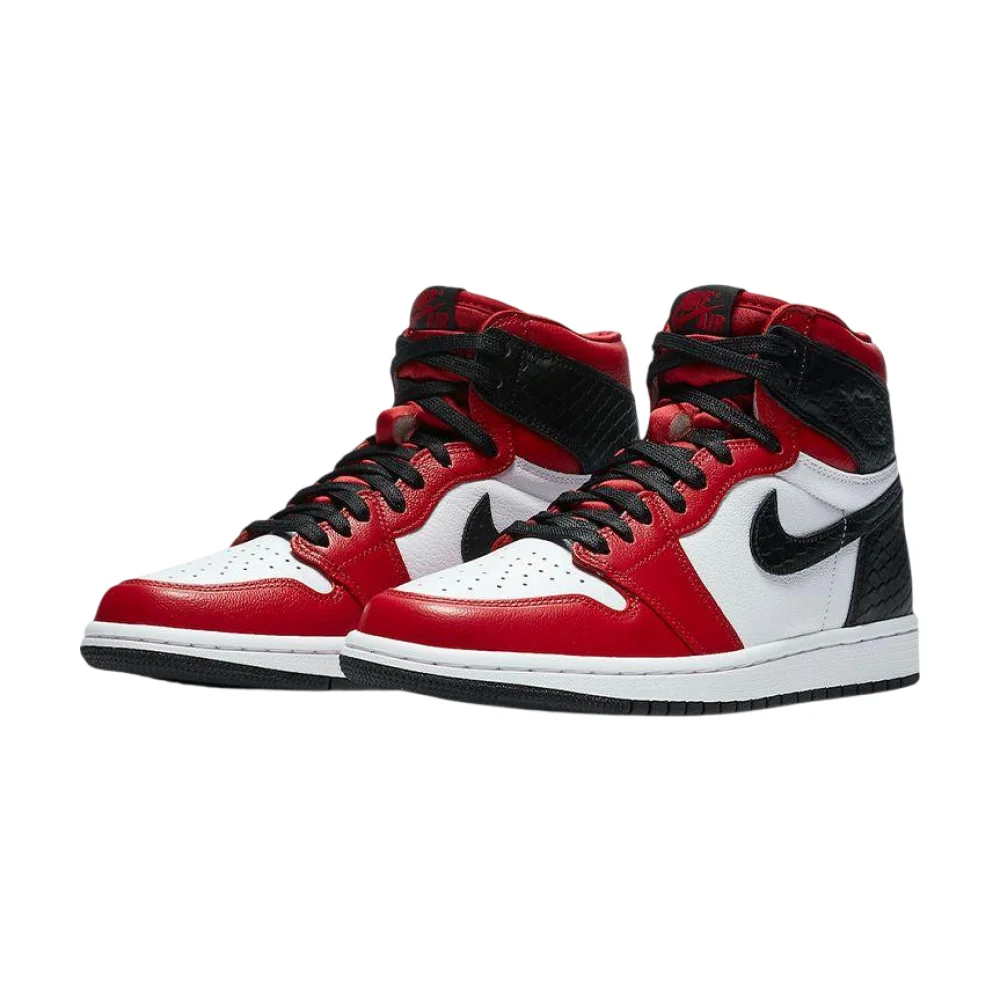 Bota Jordan 1 Retro High Satin Snake Chicago (Women's)