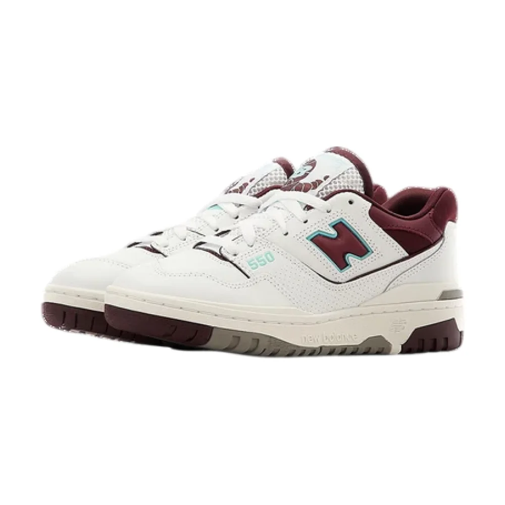 Bota New Balance 550 Burgundy Cyan