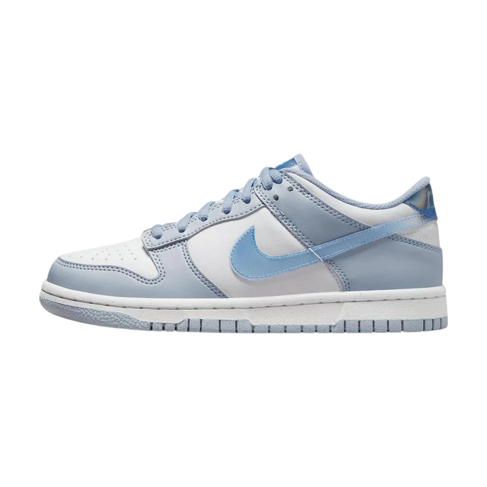 Bota Nike Dunk Low Next Nature Blue Whisper Iridescent (GS)